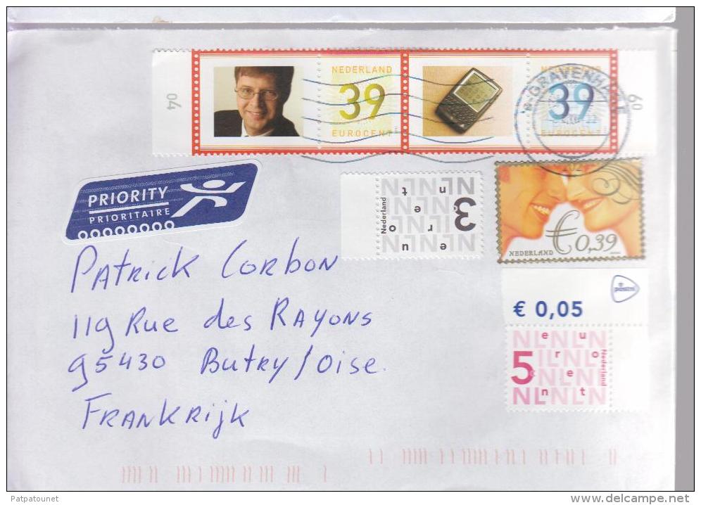 Pays Bas Lettre 2016 - Lettres & Documents
