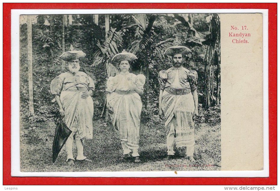 ASIE - SRI LANKA - CEYLON -- Kandyan Chiefs - Sri Lanka (Ceylon)