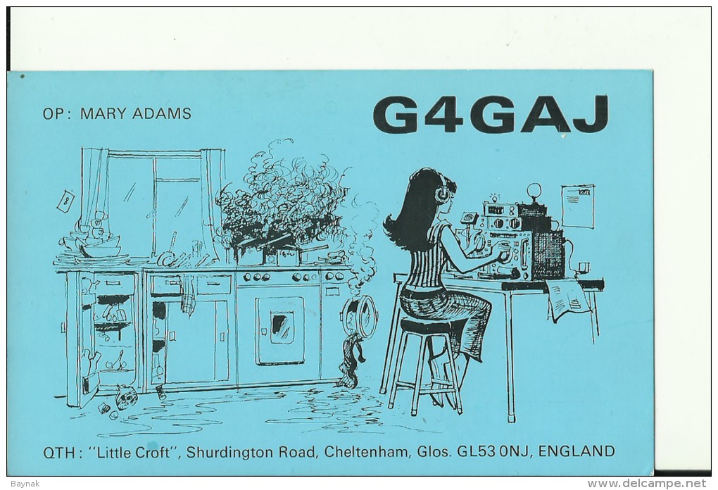 QSL CARD   --    ENGLAND - Sonstige & Ohne Zuordnung