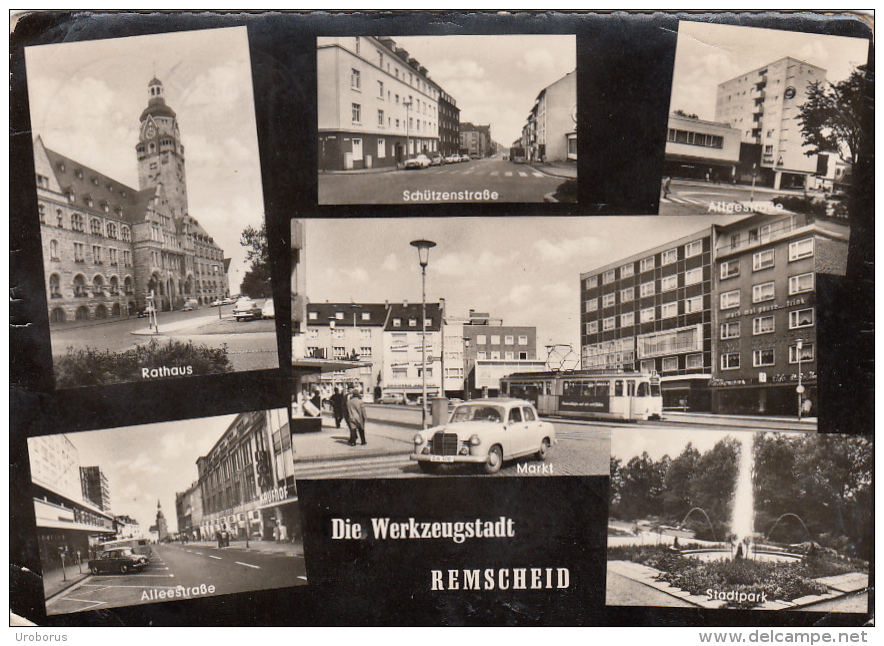 GERMANY - Die Werkzeugstadt Remscheid 1960's - Multiview - Tramway - Strassenbahn - Biedenkopf