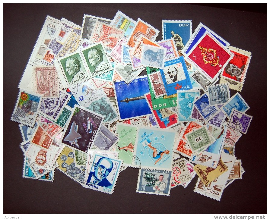 Pays D'europe De L'Est - Lot De 145 Timbres/stamps Oblitéré/used - Lots & Kiloware (mixtures) - Max. 999 Stamps