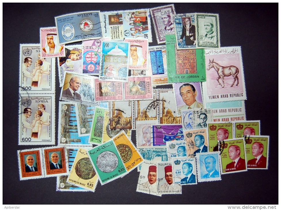 Pays Méditerranéen - Lot De 50 Timbres/stamps Oblitéré/used - Lots & Kiloware (max. 999 Stück)