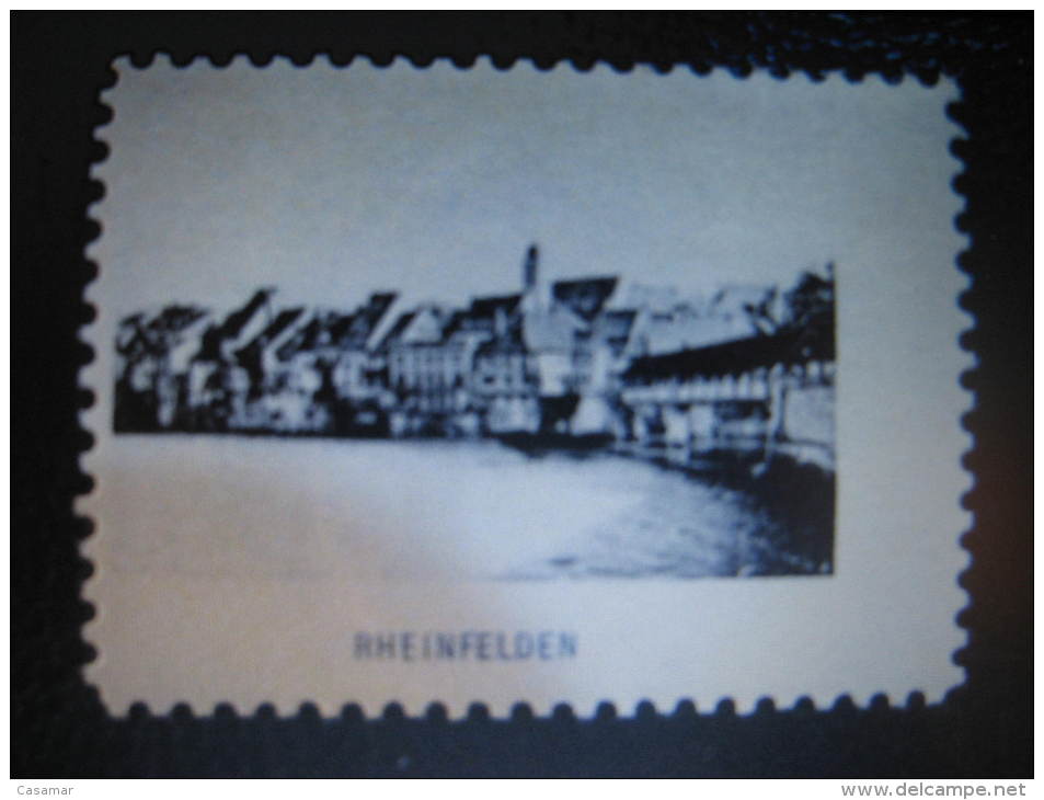 RHEINFELDEN Vignette Poster Stamp Label Switzerland Suisse - Autres & Non Classés