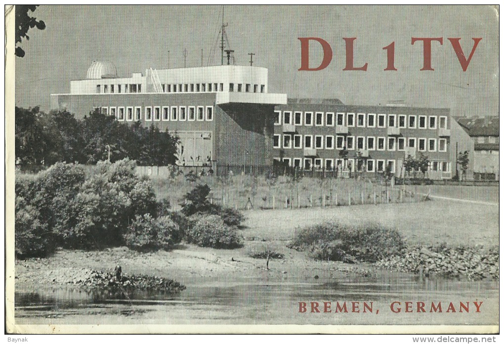 QSL CARD   --   DEUTSCHLAND  --  BREMEN  --  1964 - Sonstige & Ohne Zuordnung