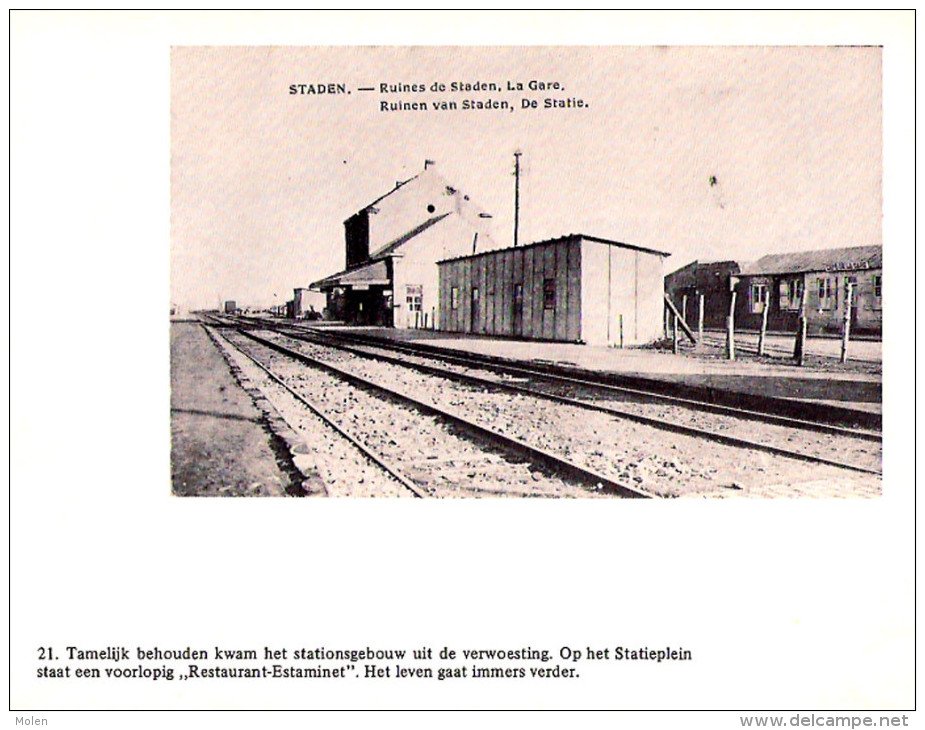 STADEN IN OUDE PRENTKAARTEN ©1972 PRACHTIG NASLAGWERK VOOR POSTKAARTEN VERZAMELAARS  Z311