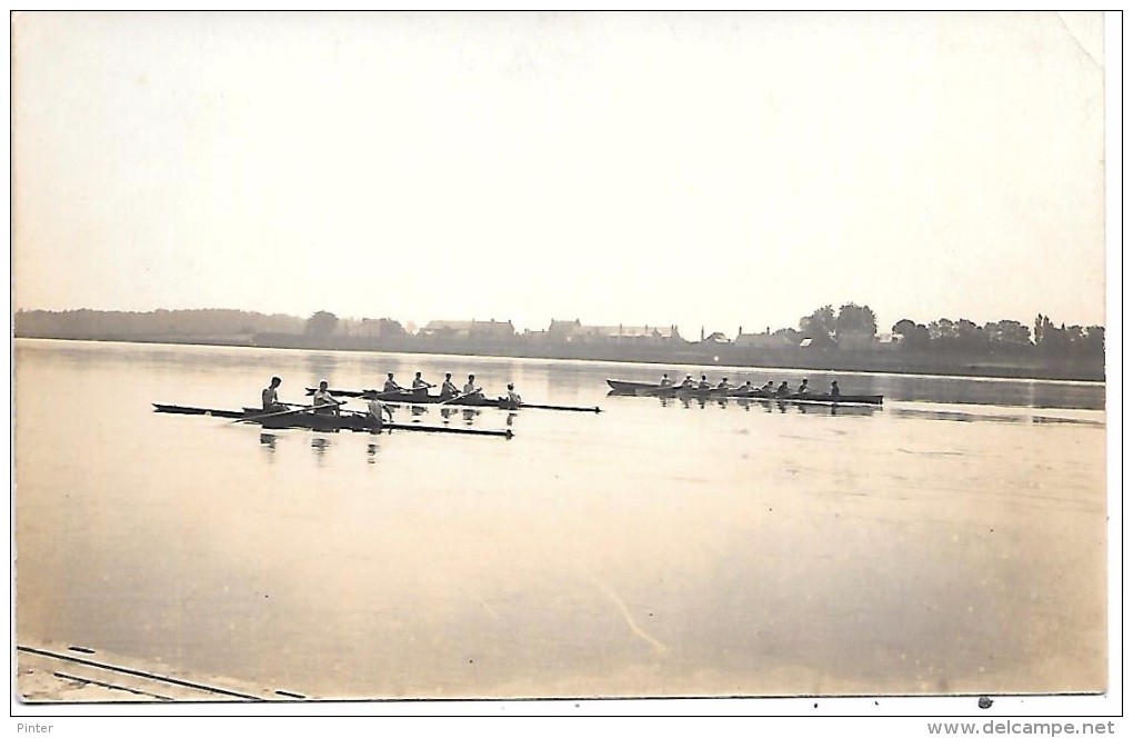 Bateaux D'AVIRON - CARTE PHOTO - Rowing