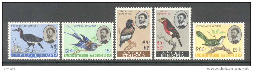 Äthiopien Ethiopia 1962 - Michel Nr. 425 - 429 ** - Äthiopien