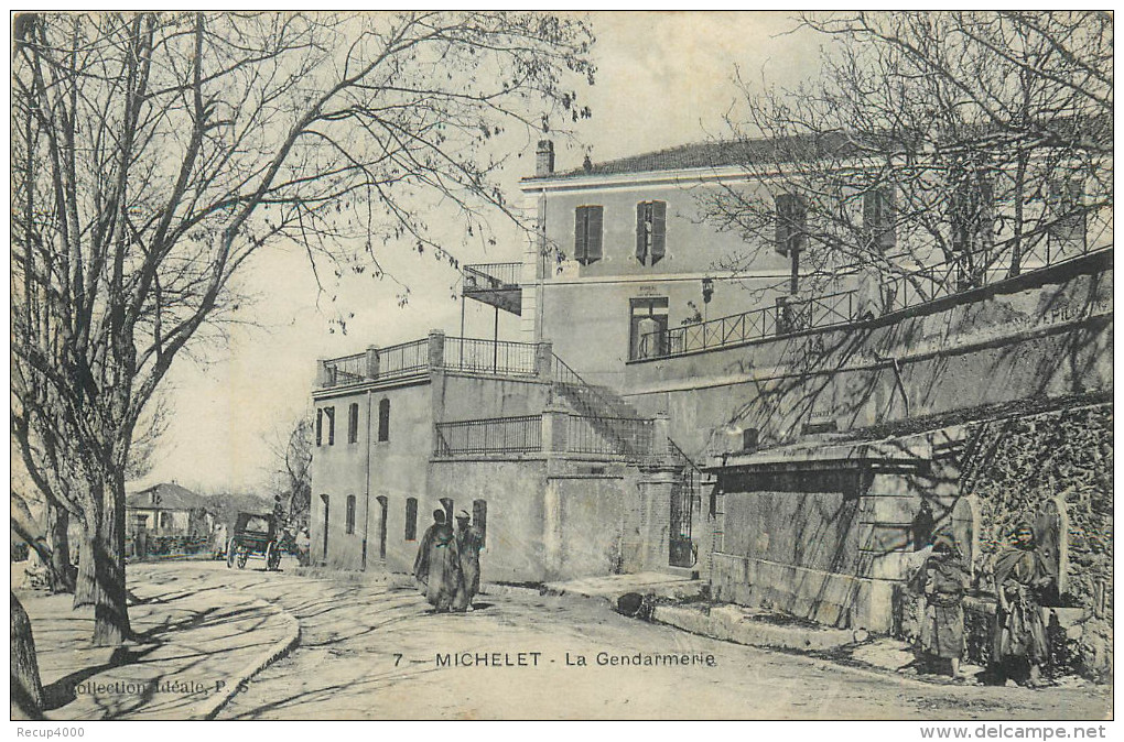 ALGERIE Michelet  La Gendarmerie  2 Scans - Autres & Non Classés