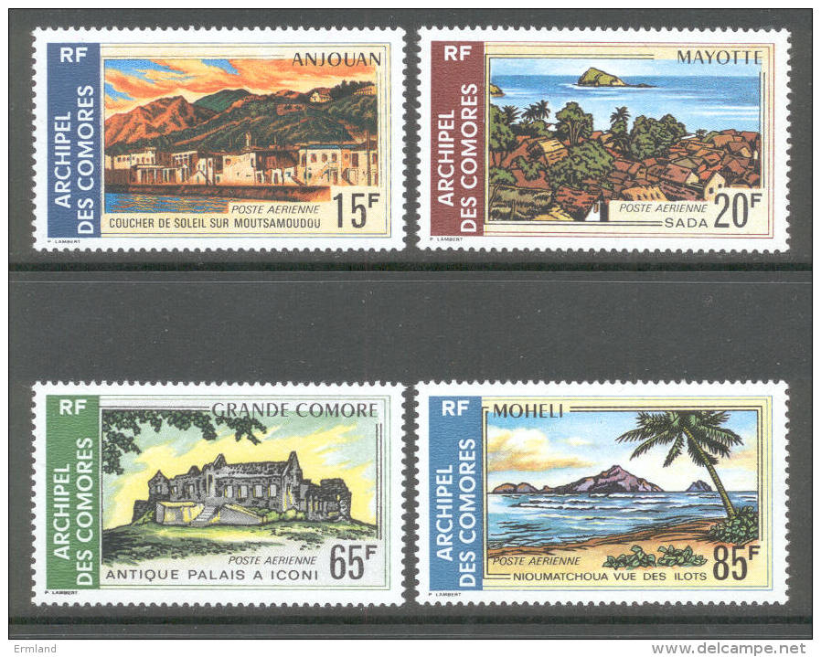 Komoren - Comores 1971 - Michel Nr. 119 - 122 ** - Unused Stamps