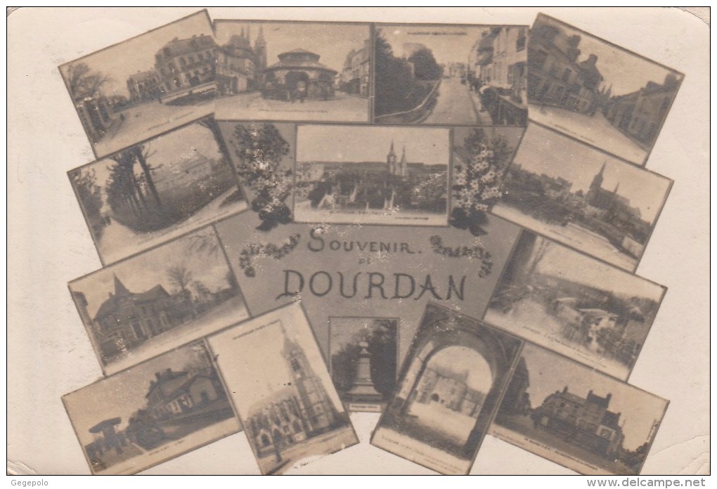 DOURDAN - Mutivues ( Carte-photo ) - Dourdan