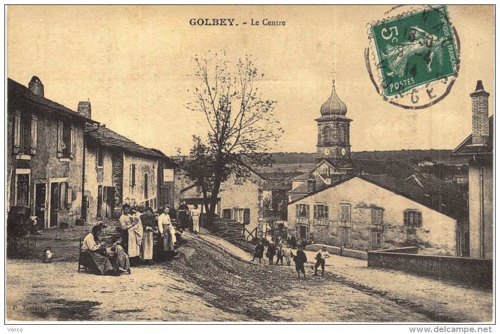 Carte Postale Ancienne De GOLBEY - Golbey