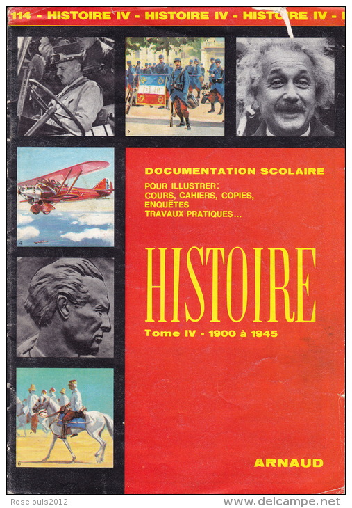 Documentation Scolaire - 1984 - HISTOIRE GUERRE 1940-45 - éditions ARNAUD - Storia