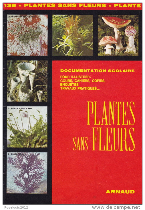 Documentation Scolaire - 1973 - Champignons - éditions ARNAUD - Animaux