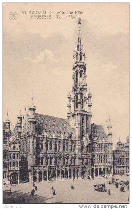 Belgica--Bruxelles--Hotel De Ville-- - Institutions Européennes