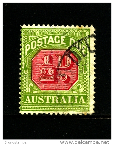 AUSTRALIA - 1923  POSTAGE   DUES  1/2 D  3rd  WMK FINE USED  SG D91 - Port Dû (Taxe)