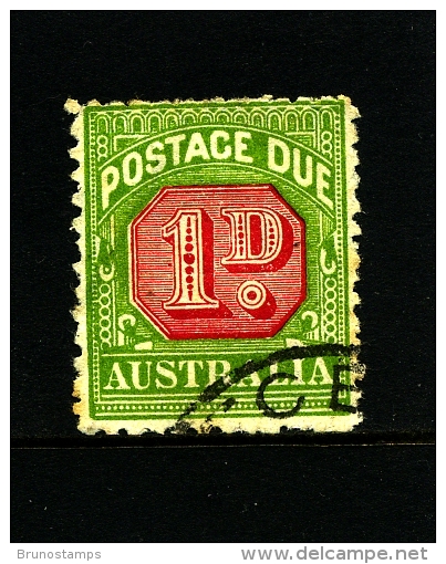 AUSTRALIA - 1932  POSTAGE   DUES  1d  CofA  WMK  PERF. 11  FINE USED  SG D106 - Port Dû (Taxe)