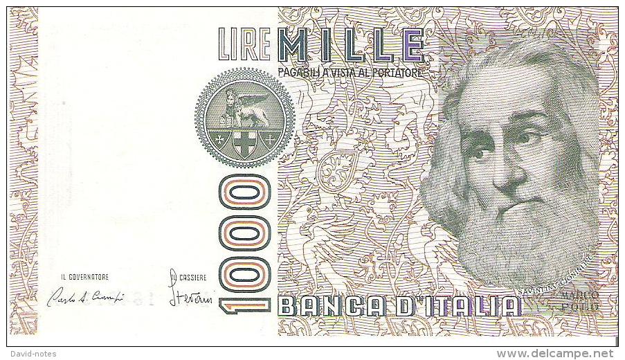 Italy - Pick 109 - 1000 Lire 1982 - Unc - 1000 Lire