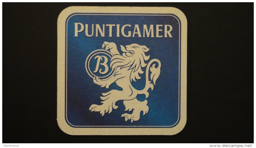 Austria - Brauerei Puntigam - "Mein Blauer,blauer Platz Ist Leer......" - Graz/Steiermark - Col:AT1387 - Bierdeckel