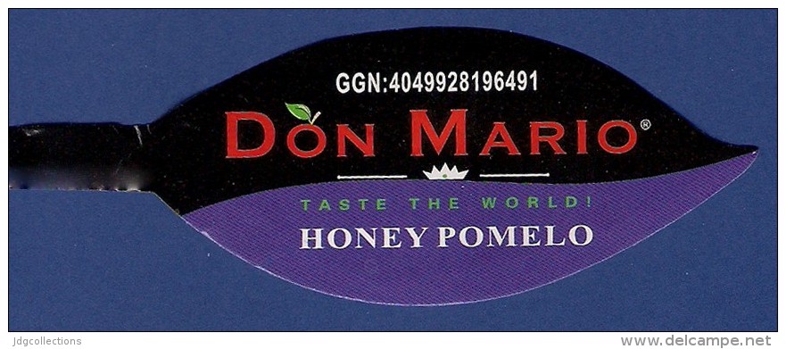 # DON MARIO HONEY POMELO Fruit Tag Balise Etiqueta Anhänger Cartellino Fruit Fruits - Fruits & Vegetables