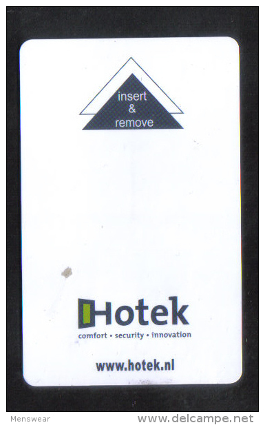 HOTEL KEY CARD - HOTEK   ( AMSTERDAM  ) - - Hotel Keycards