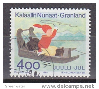 Greenland 1993 Christmas 1v Used (27062A) - Gebruikt