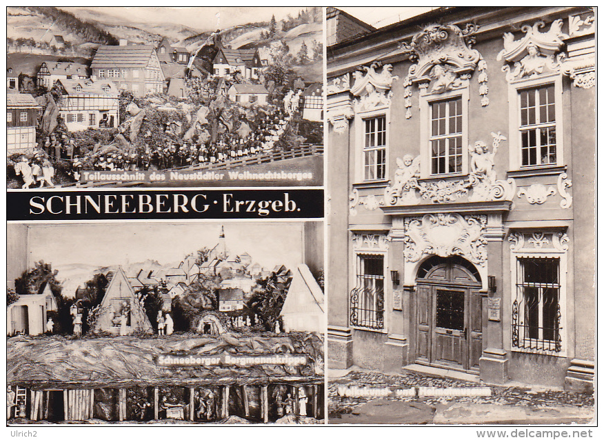 AK Schneeberg - Erzgebirge - Mehrbildkarte - 1975 (21329) - Schneeberg