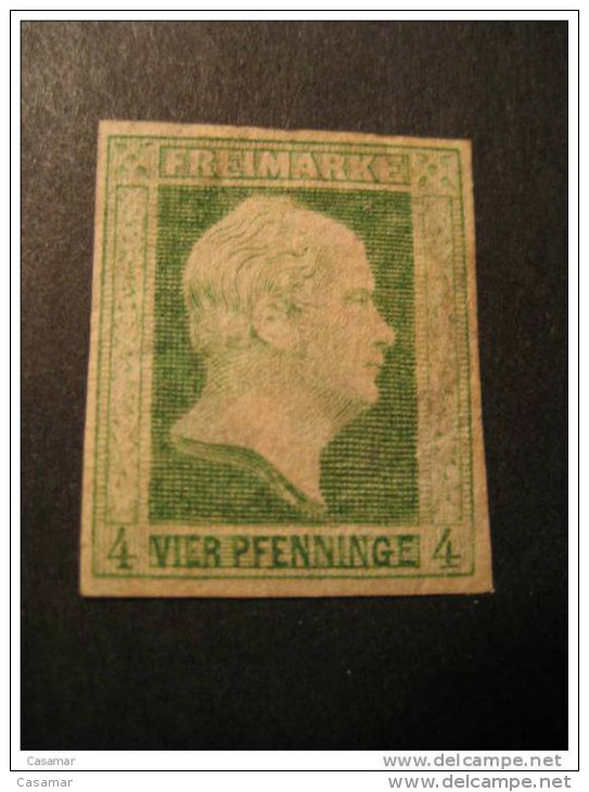 PREUSSEN 4 Pf Michel 5 Yvert 1 Reprint ? Prusse Prussia Etats Allemands German States Allemagne Germany - Nuevos