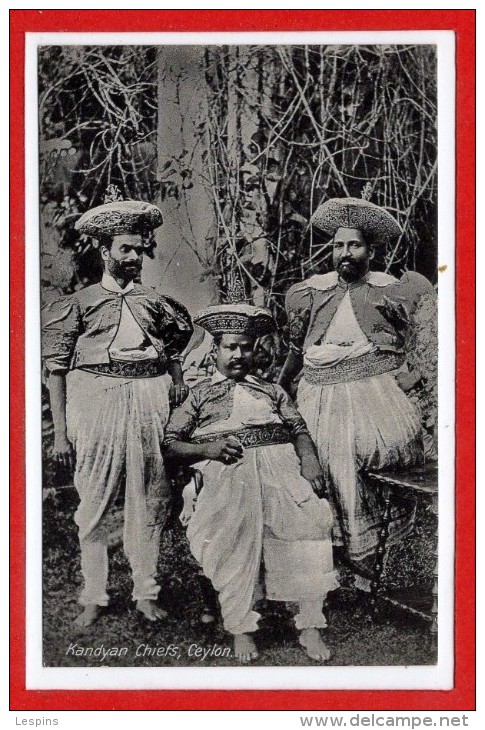 ASIE - SRI LANKA - CEYLON --  KANDYAN Chiefs - Sri Lanka (Ceylon)