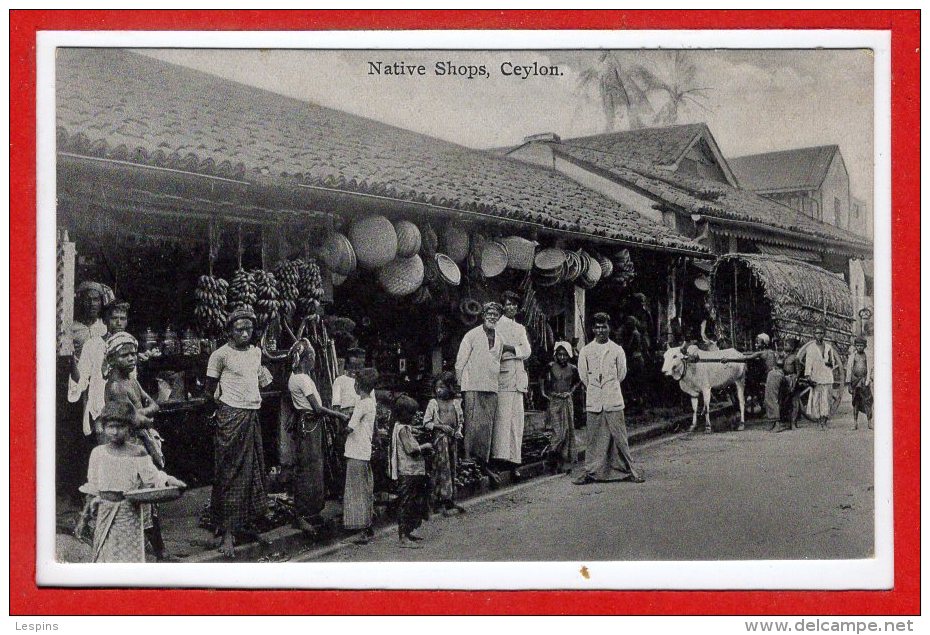 ASIE - SRI LANKA - CEYLON -- Native Shops - Sri Lanka (Ceylon)