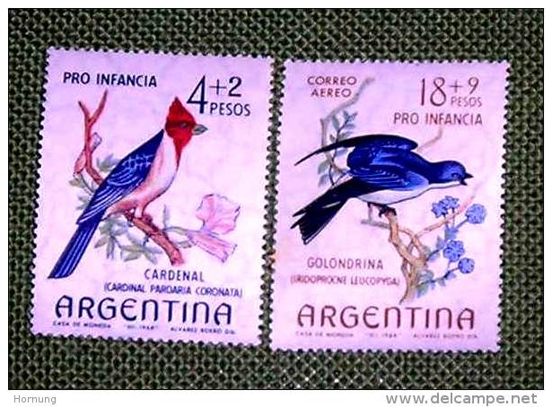 Argentina,1972, Birds, Swallows ,MNH . - Swallows