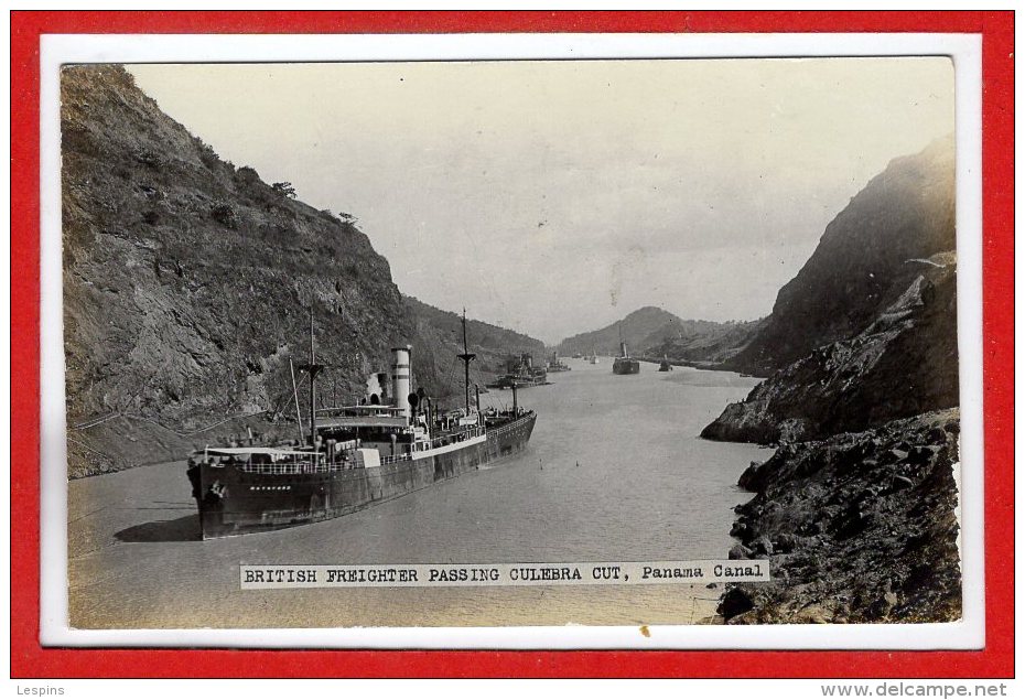 AMERIQUE  - PANAMA -- British Freighter - Panama