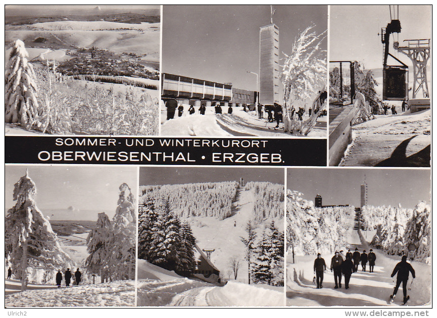 AK Oberwiesenthal - Erzgebirge - Mehrbildkarte - 1973 (21333) - Oberwiesenthal