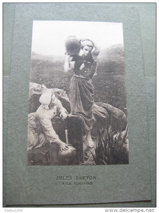 Jules Breton,à La Fontaine - Autres & Non Classés