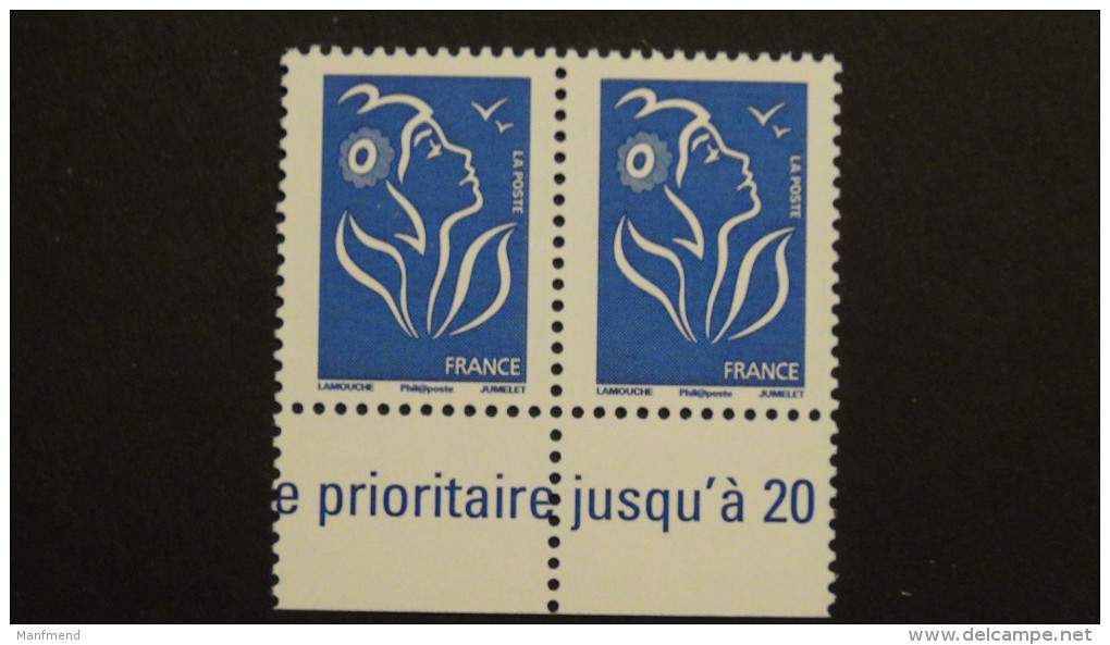 France - 2008 - Mi:4370A - Yt:4153**MNH - 2x - Look Scan - 2004-2008 Marianne Van Lamouche