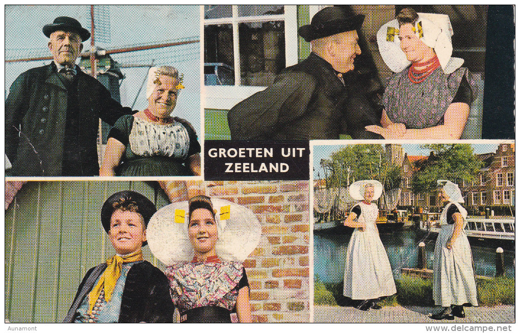 Holanda--Zeeuwsw Klederdracht---1966--Costume Zelandais----Lisse-a, Laval, Francia - Vestuarios