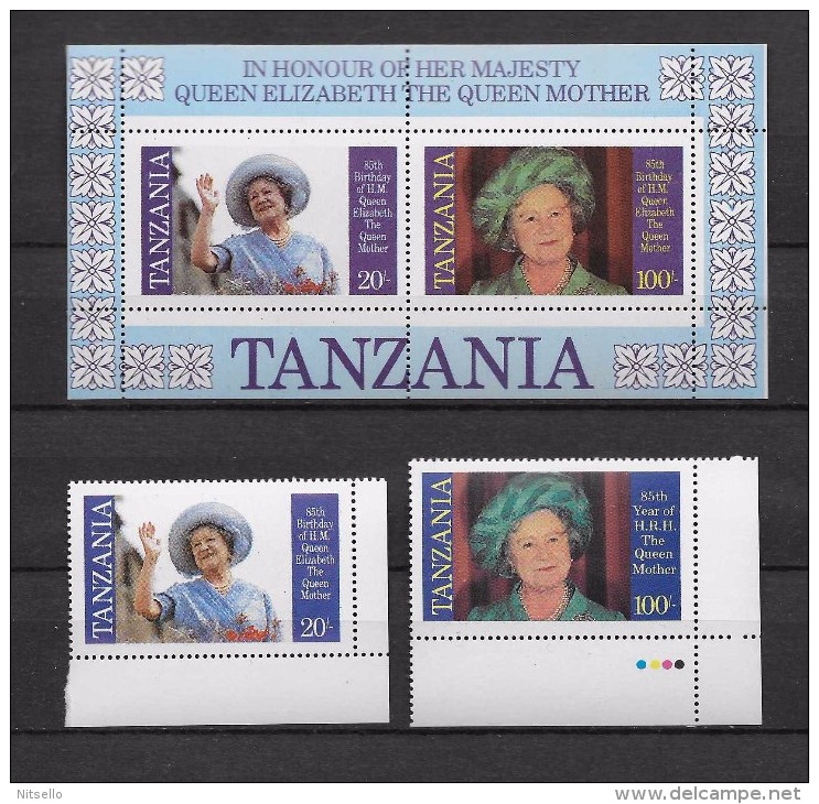 HB MUNDIAL   ///    TANZANIA  REINA ISABEL II   MNH** - Tanzania (1964-...)