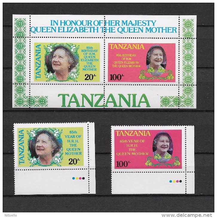 HB MUNDIAL   ///    TANZANIA  REINA ISABEL II   MNH** - Tanzania (1964-...)