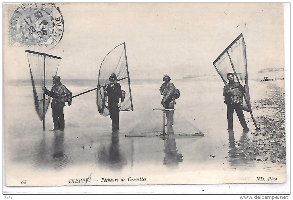 DIEPPE - Pêcheurs De Crevettes - Dieppe