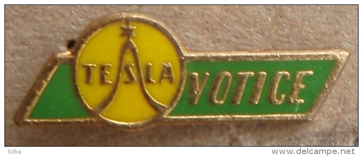 Nikola TESLA Company Czechoslovakia Electronic Industry Votice Pin Badge - Merken