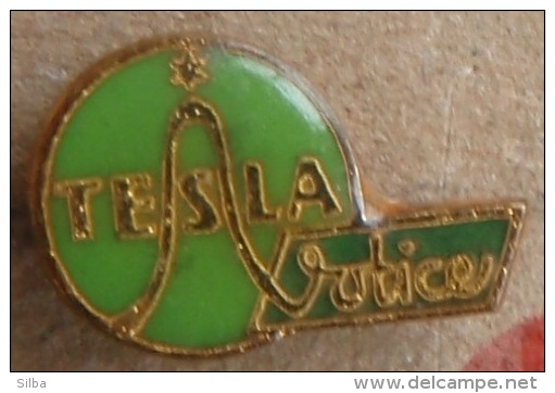 Nikola TESLA Company Czechoslovakia Electronic Industry Votice Pin Badge - Markennamen