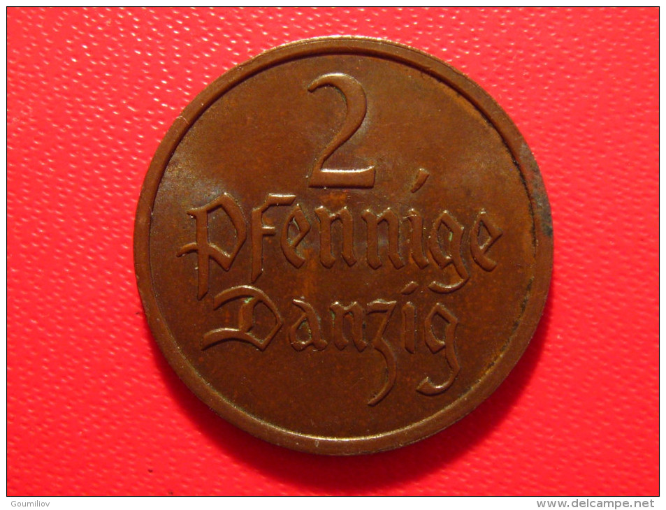 Danzig - 2 Pfennige 1937 8296 - Sonstige – Europa