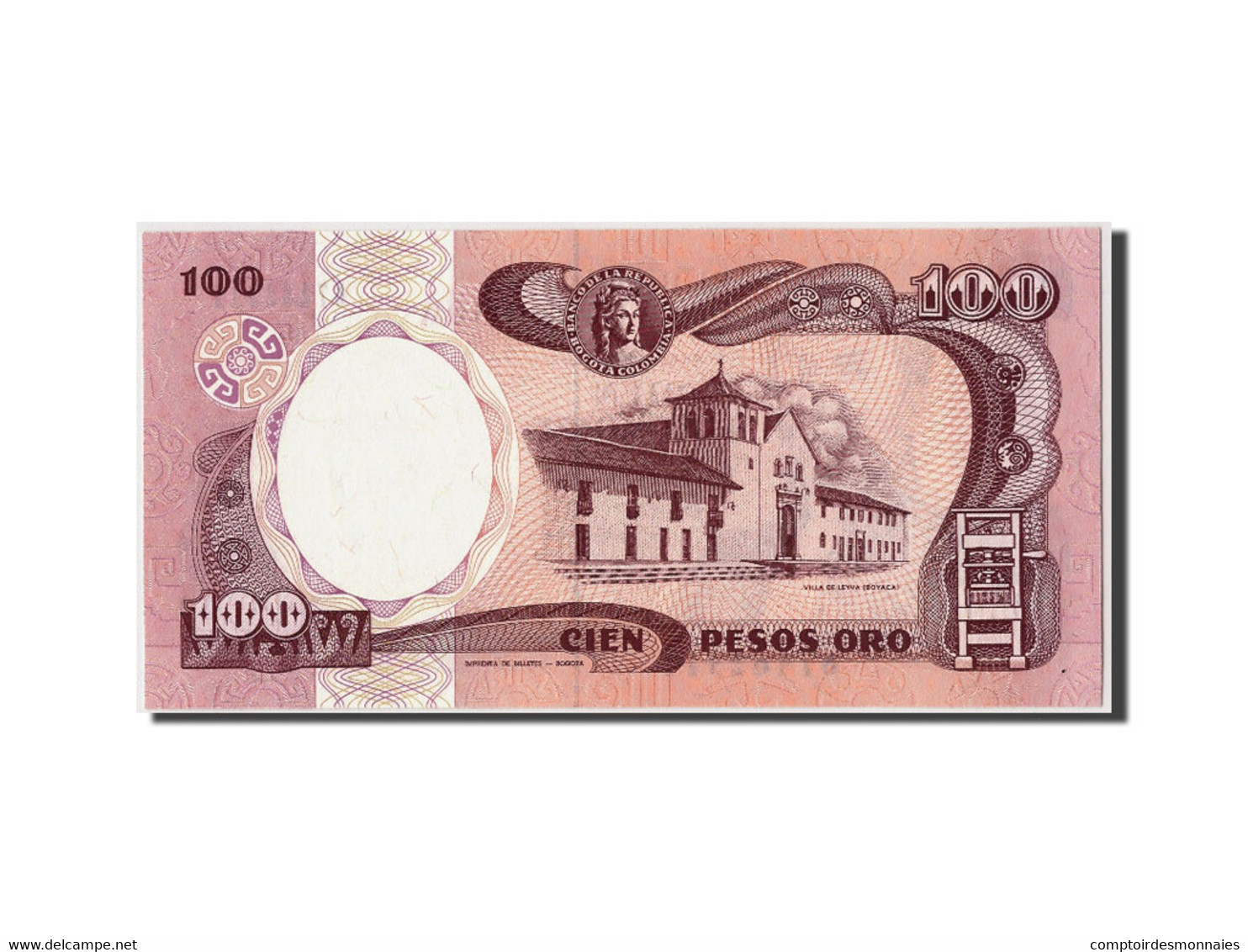 Billet, Colombie, 100 Pesos Oro, 1990, 1990-01-01, KM:426e, NEUF - Kolumbien
