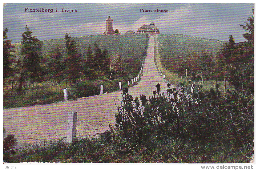 AK Fichtelberg I. Erzgebirge - Prinzenstrasse - 1922 (21361) - Oberwiesenthal