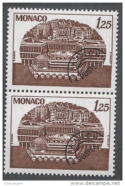 MONACO 1978 / 1979 - PAIRE N° 56  -  NEUF ** E10 - Precancels