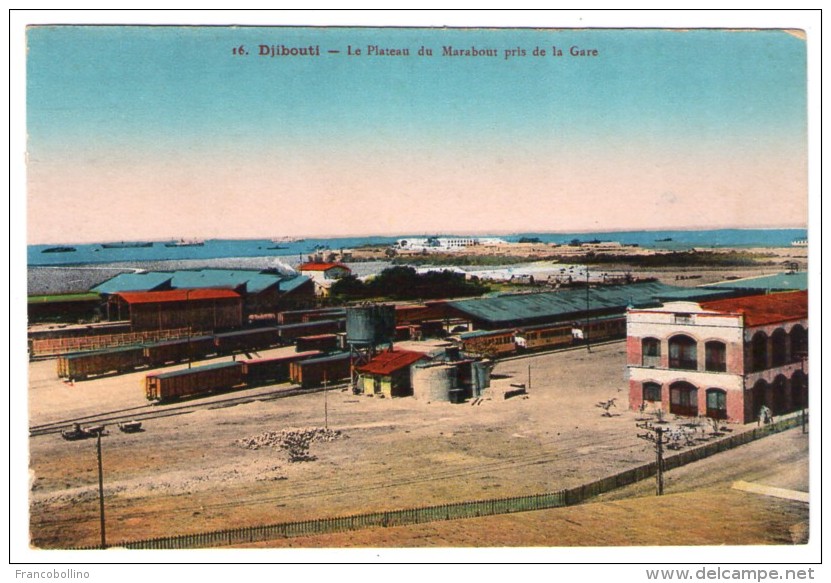 DJIBOUTI - LE PLATEAU DU MARABOUT PRIS DE LA GARE - Djibouti