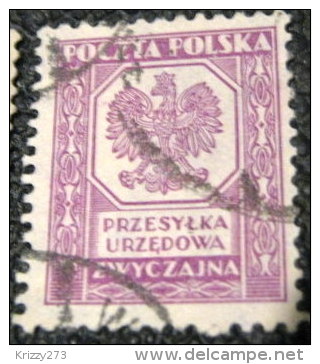 Poland 1933 Coat Of Arms Official - Used - Service