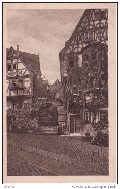 AK Miltenberg Am Main - Aufgang Zur Alten Burg - 1922 (21374) - Miltenberg A. Main