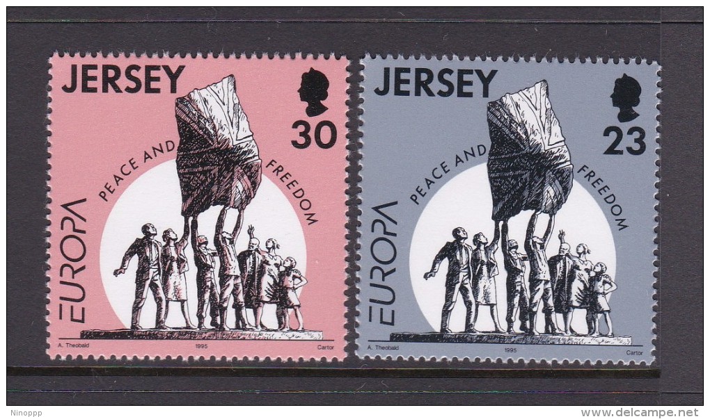 Jersey 1995 Europa Set MNH - 1995