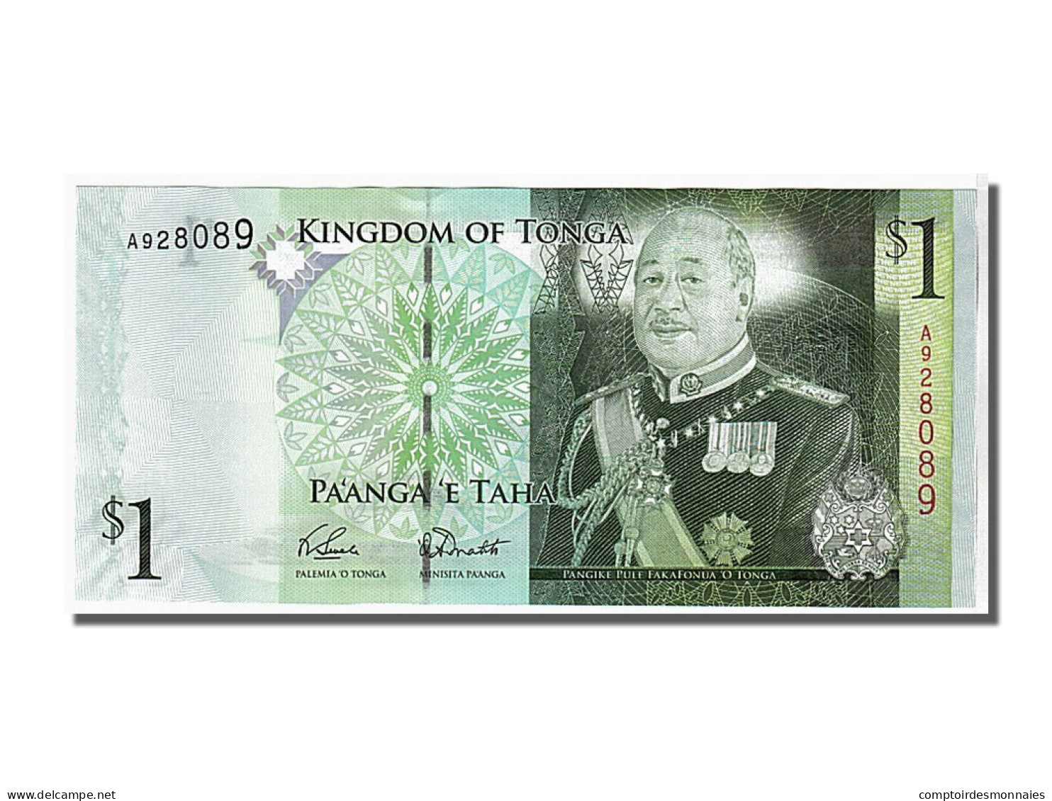 Billet, Tonga, 1 Pa'anga, 2008, NEUF - Tonga