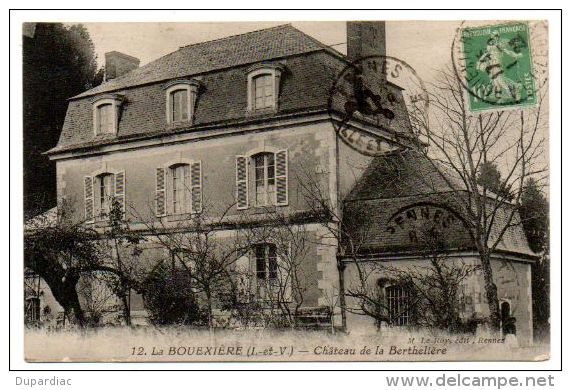 35 - Ile Et Vilaine /  LA BOUEXIERE  -- Château De La Berthelière. - Other & Unclassified